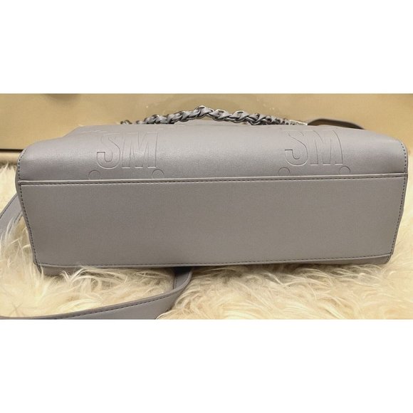 NWT STEVE MADDEN BLISHA SATCHEL CROSSBODY HAND BAG FOG TIK TOK VIRAL TRENDY - Picture 6 of 7